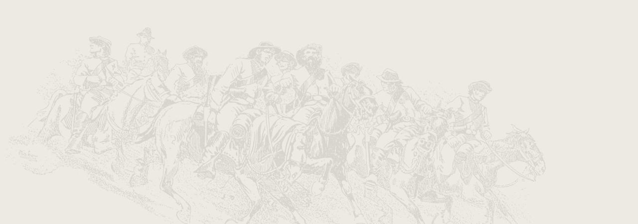 This is a sketch of a Civil War era cavalry.