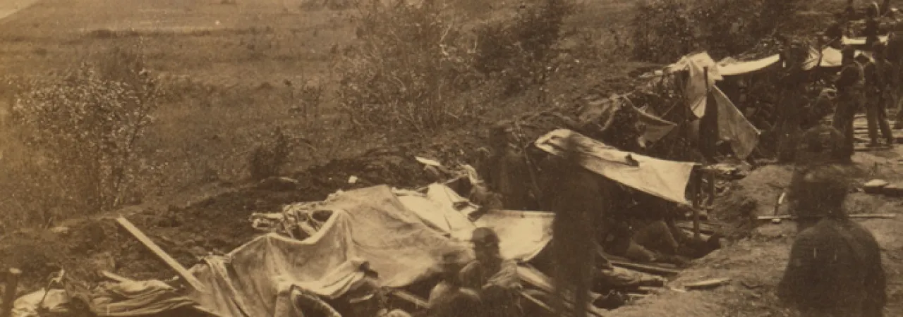 Federal Entrenchments at North Anna