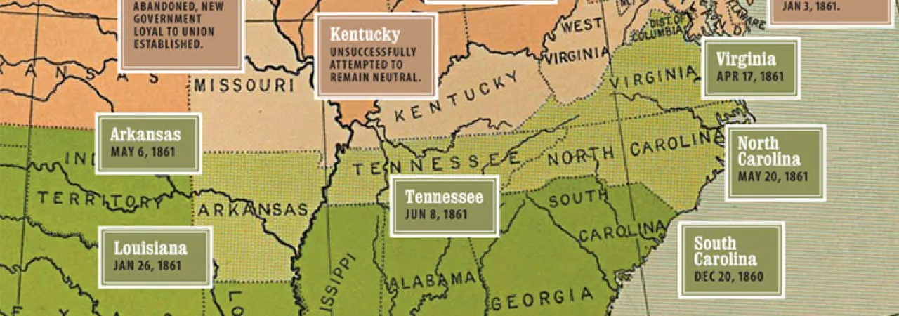 The Southern States Secede