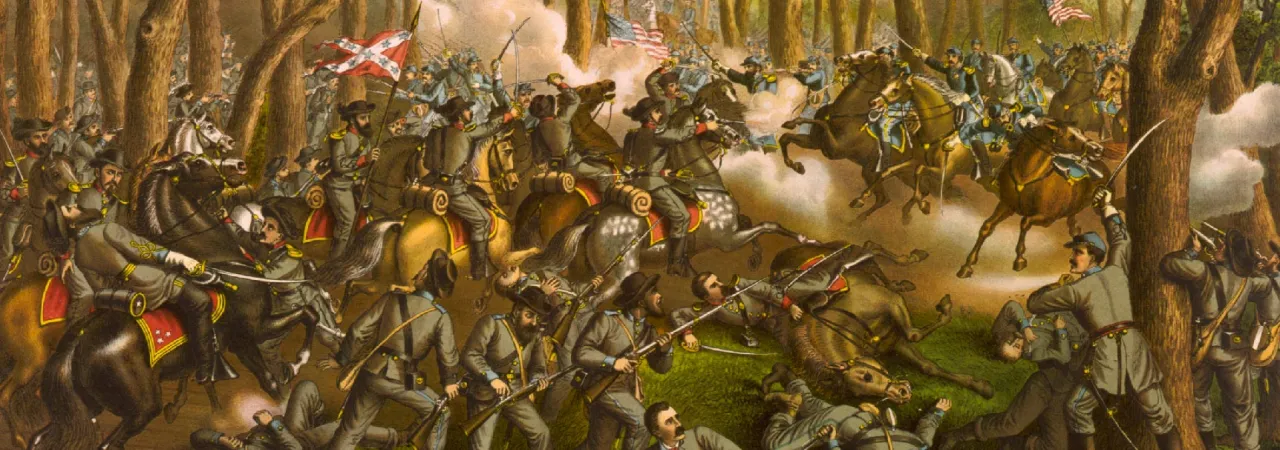 Battle of the Wilderness – Desperate fight on the Orange C.H. Plank Road, near Todd's Tavern, May 6th, 1864