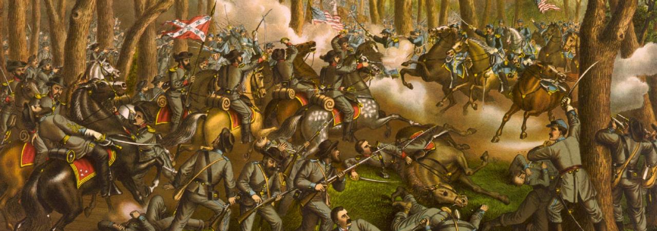 Battle of the Wilderness – Desperate fight on the Orange C.H. Plank Road, near Todd's Tavern, May 6th, 1864