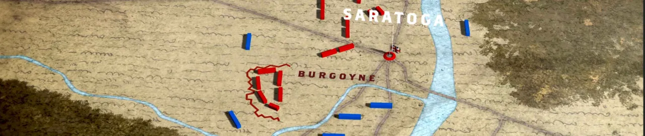 Saratoga Campaign Animated Map Thumbnail