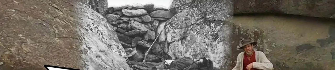 Step Into The Rebel Sharpshooter at Gettysburg Photograph