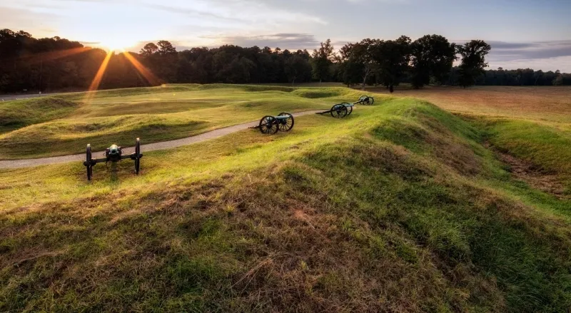 Fort Stedman, Petersburg Breakthrough Battlefield, Va.