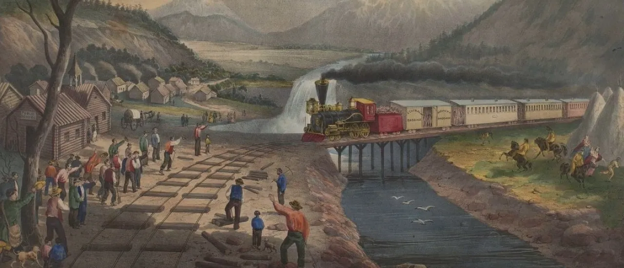 Across the Continent, 1860s