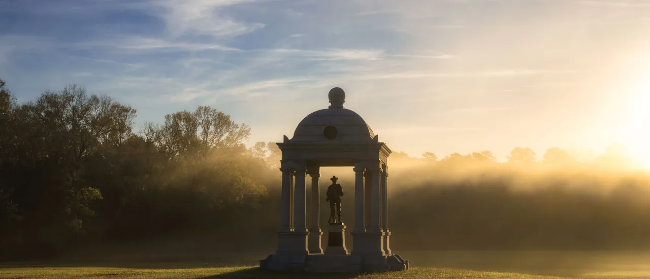 Florida Monument at sunrise