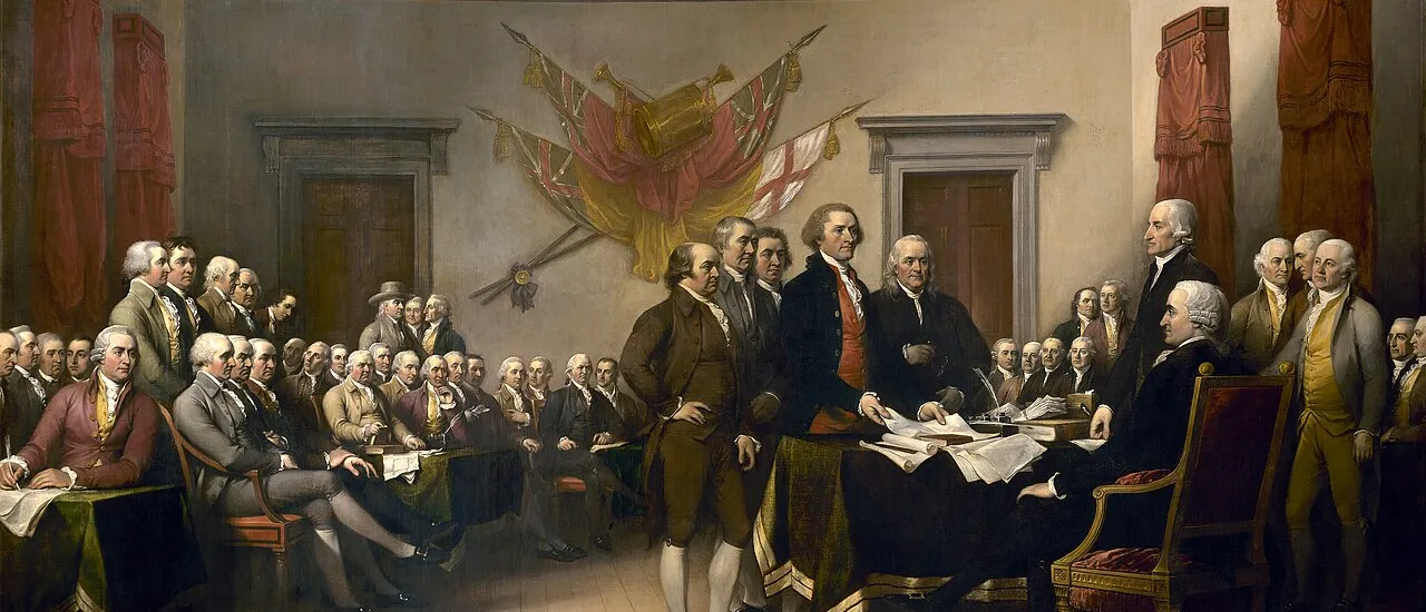 Declaration of Independence (1819) by John Trumbull