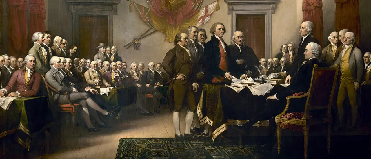Declaration of Independence (1819) by John Trumbull