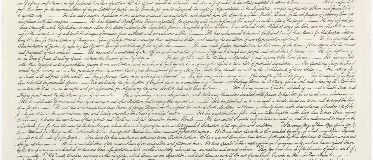 United States Declaration of Independence