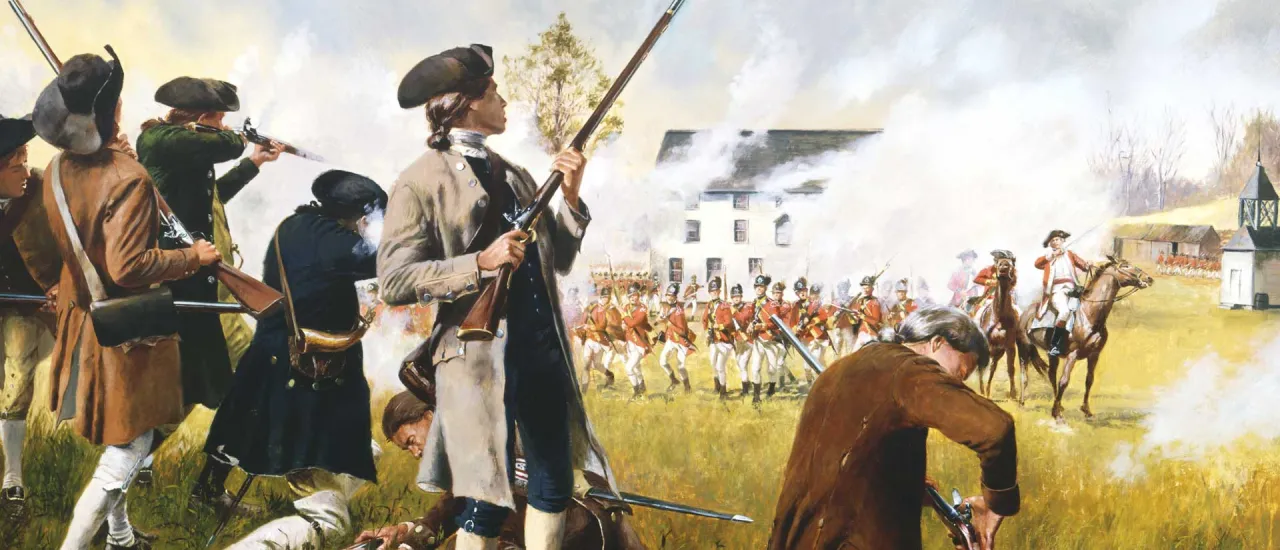 "Stand Your Ground," painting by Don Troiani.