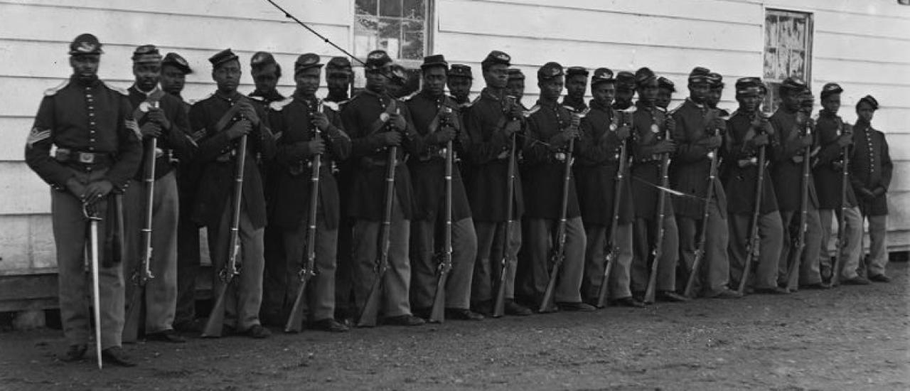 4th USCT at Ft. Lincoln