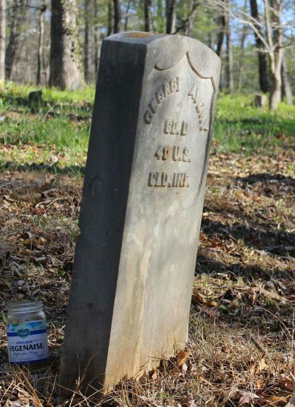 Gravesite of George Avery, veteran of the 40th USCT
