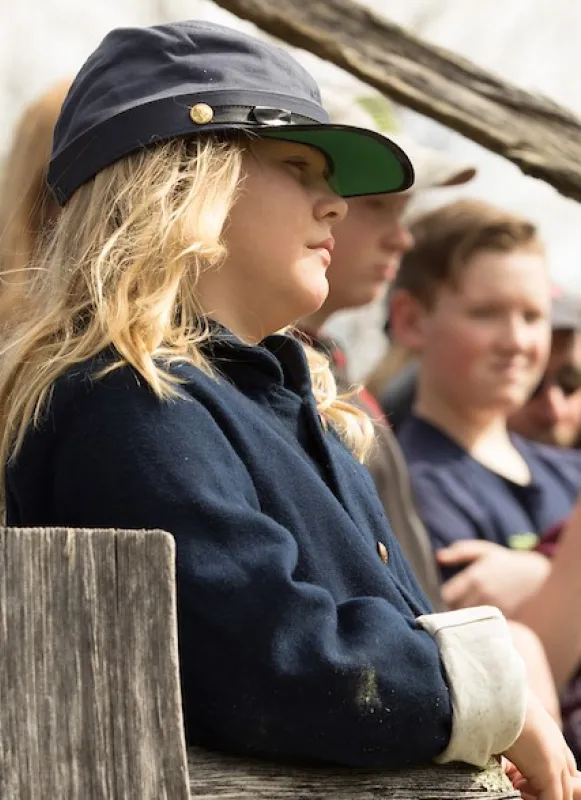 Youth at an American Battlefield Trust Generations event