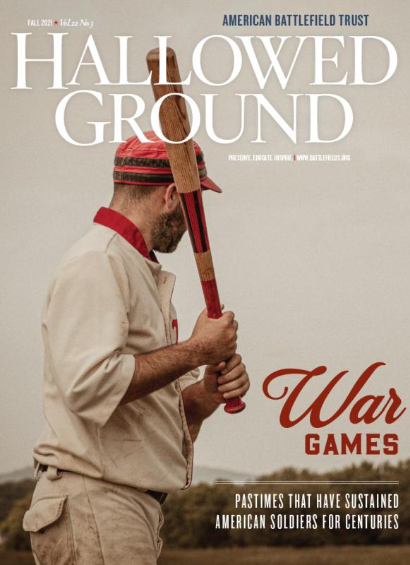 The cover of the Fall 2021 issue of Hallowed Ground