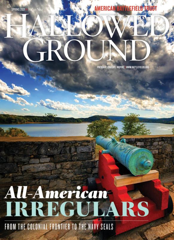 The cover of the Spring 2021 issue of Hallowed Ground