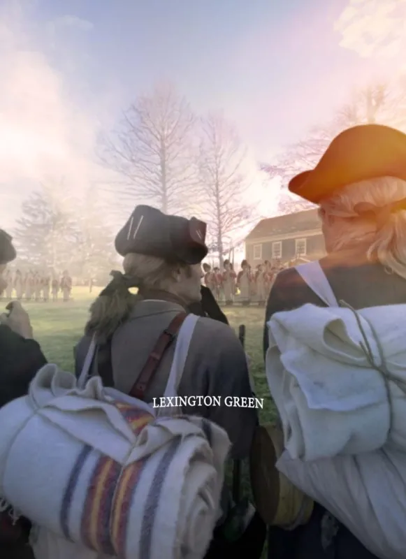 A still from The Shot Heard Round the World: A Nation is Born