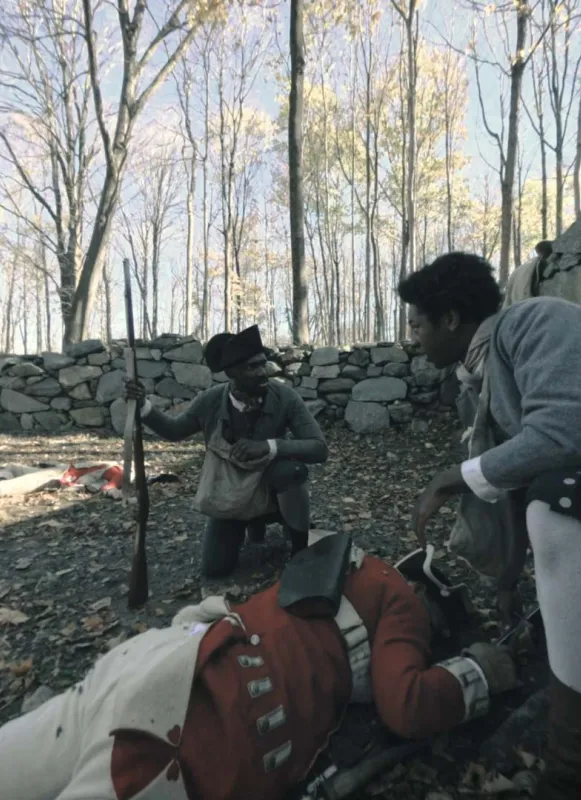 A still from The Shot Heard Round the World: A Nation is Born