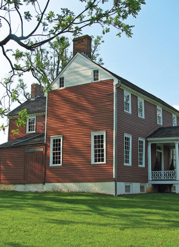 This is an image of the iconic structure at Ellwood Manor— a structure still standing near the Wilderness Battlefield. 