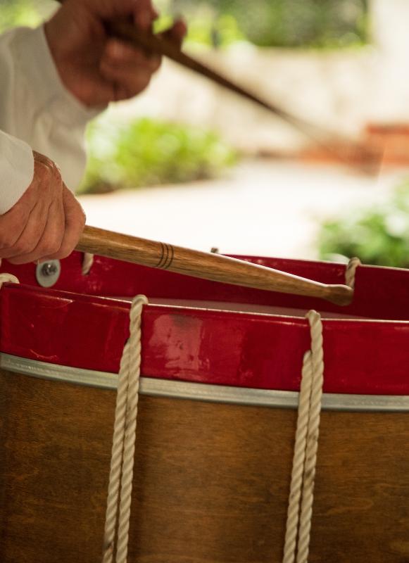 colonial drum