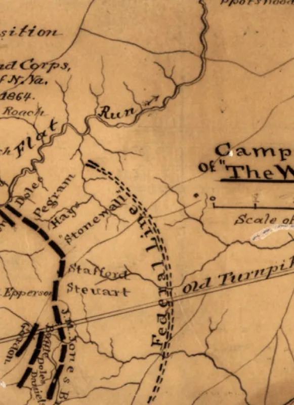 The Wilderness - May 5, 1864 by Jedediah Hotchkiss