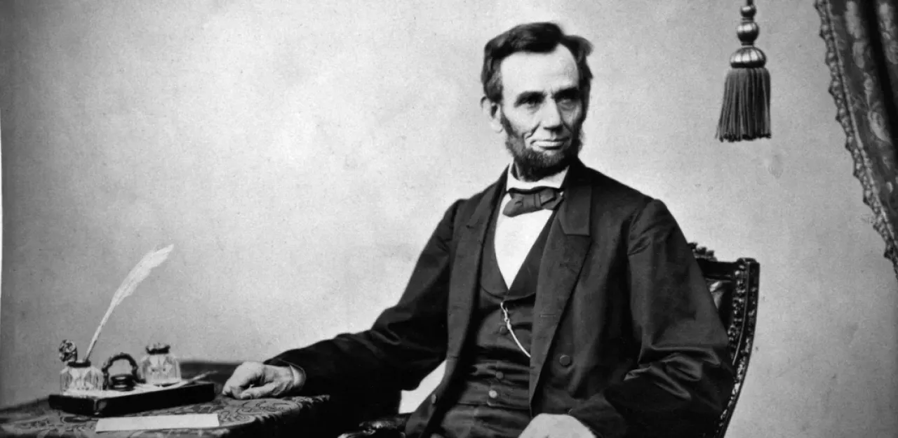 Portrait of Abraham Lincoln taken by Alexander Gardner in November of 1863