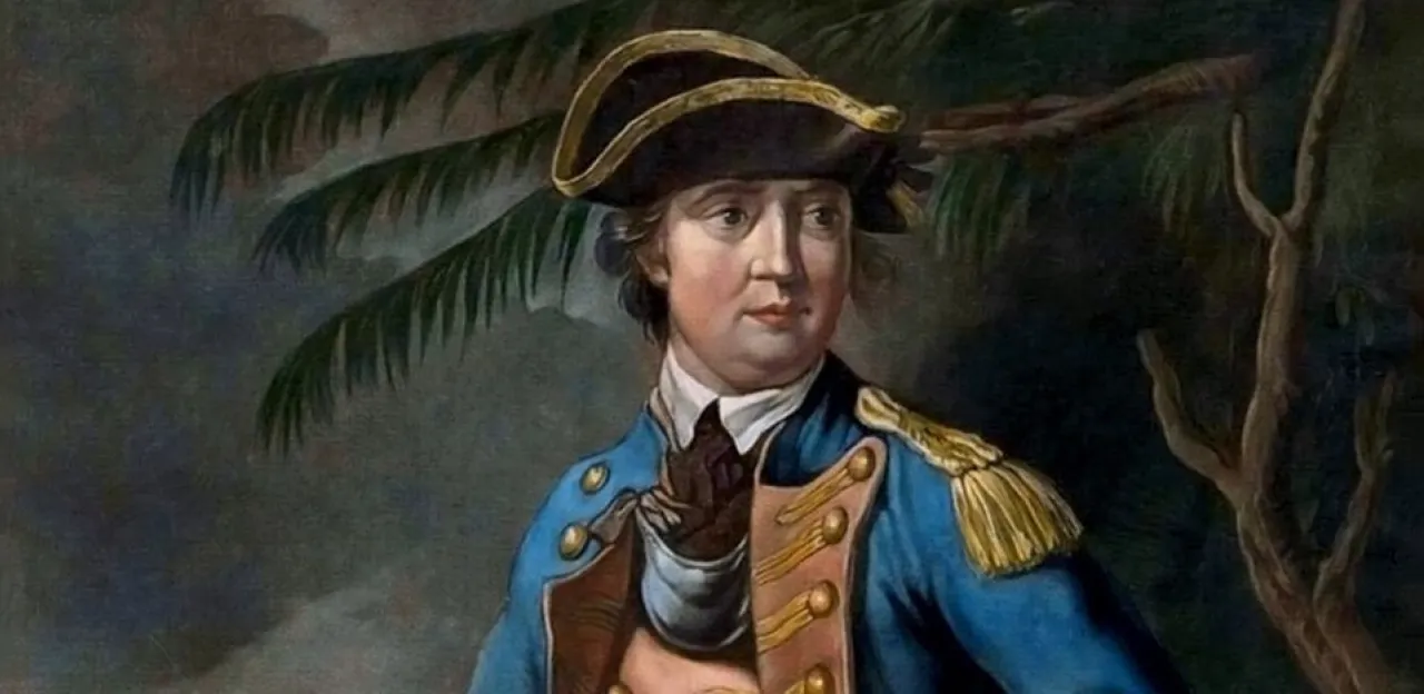 Portrait of young Benedict Arnold