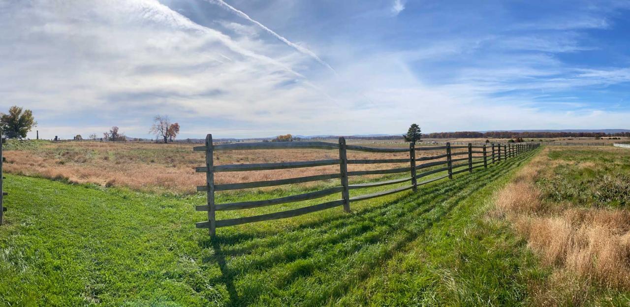 Confederate Left Flank Pickett's Charge