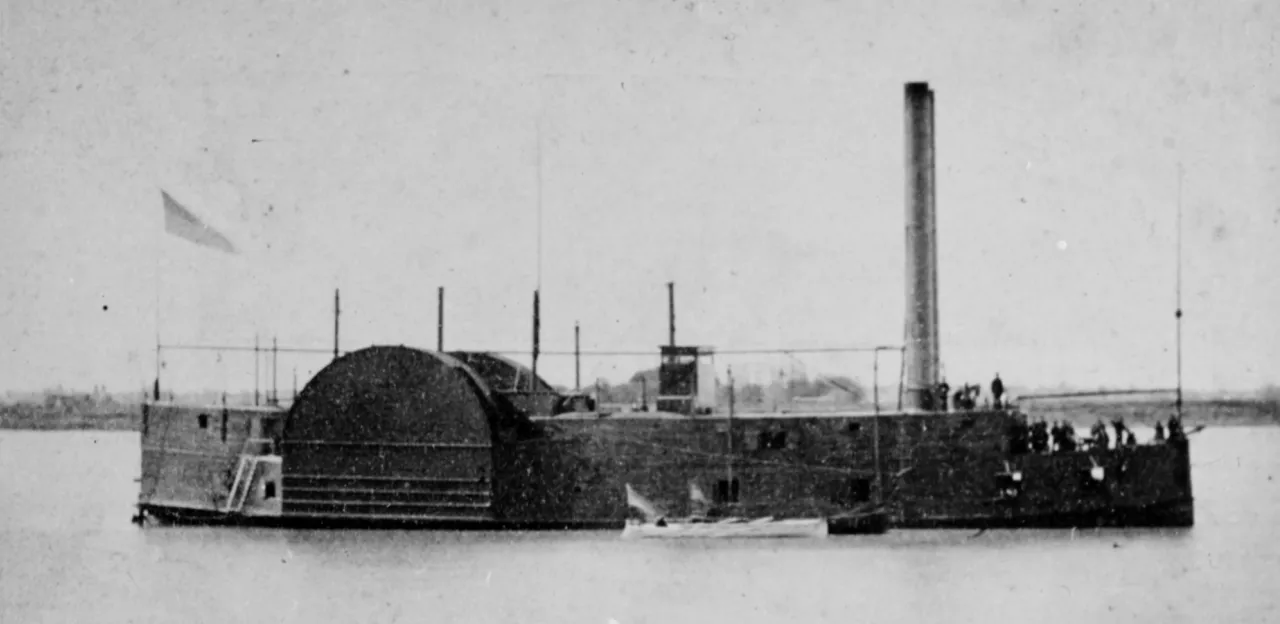 USS Lexington patrolling the Western Rivers during the Civil War.