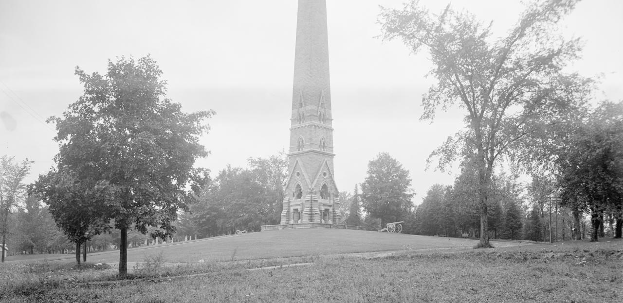 Saratoga Battle Monument c. 1900-1915