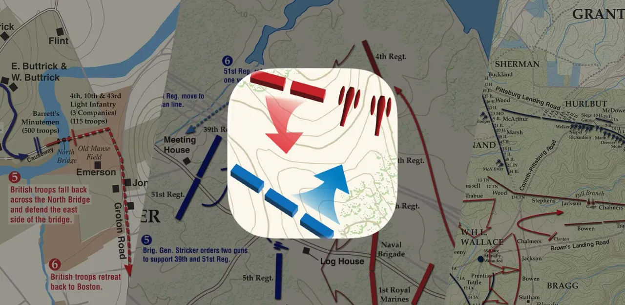 Battle Map: America's Wars App