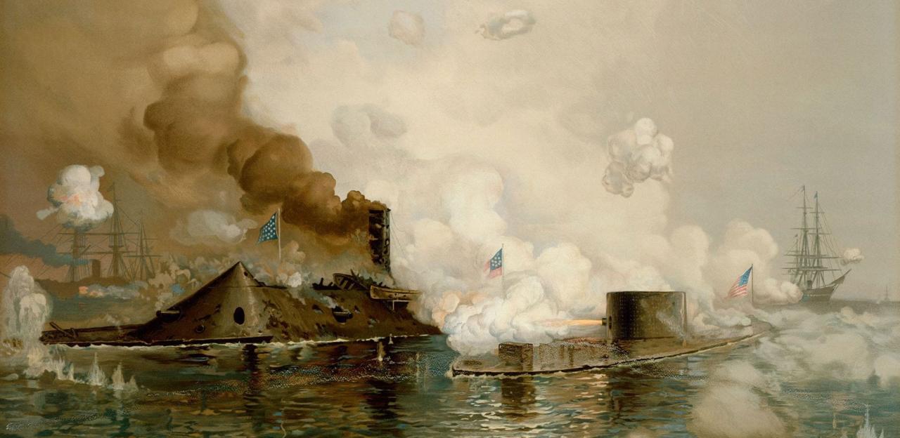 CSS Virginia and the USS Monitor