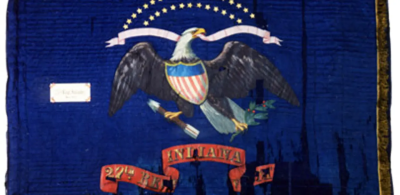 27th Indiana Regimental Flag