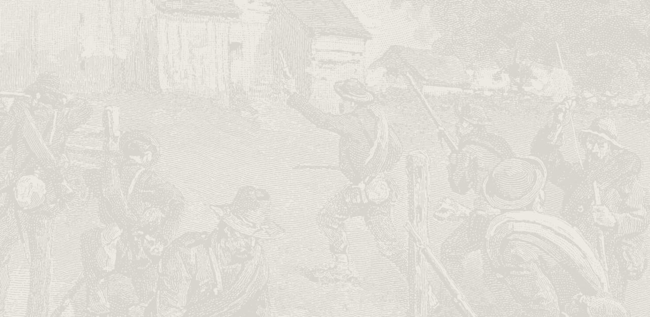 A faded sketch of a conflict on the battlefield