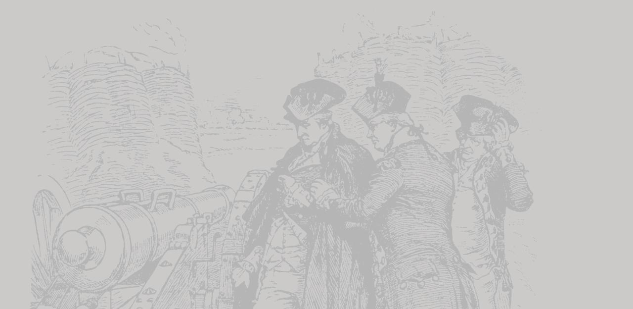 This is a sketch of three soldiers operating a cannon. 