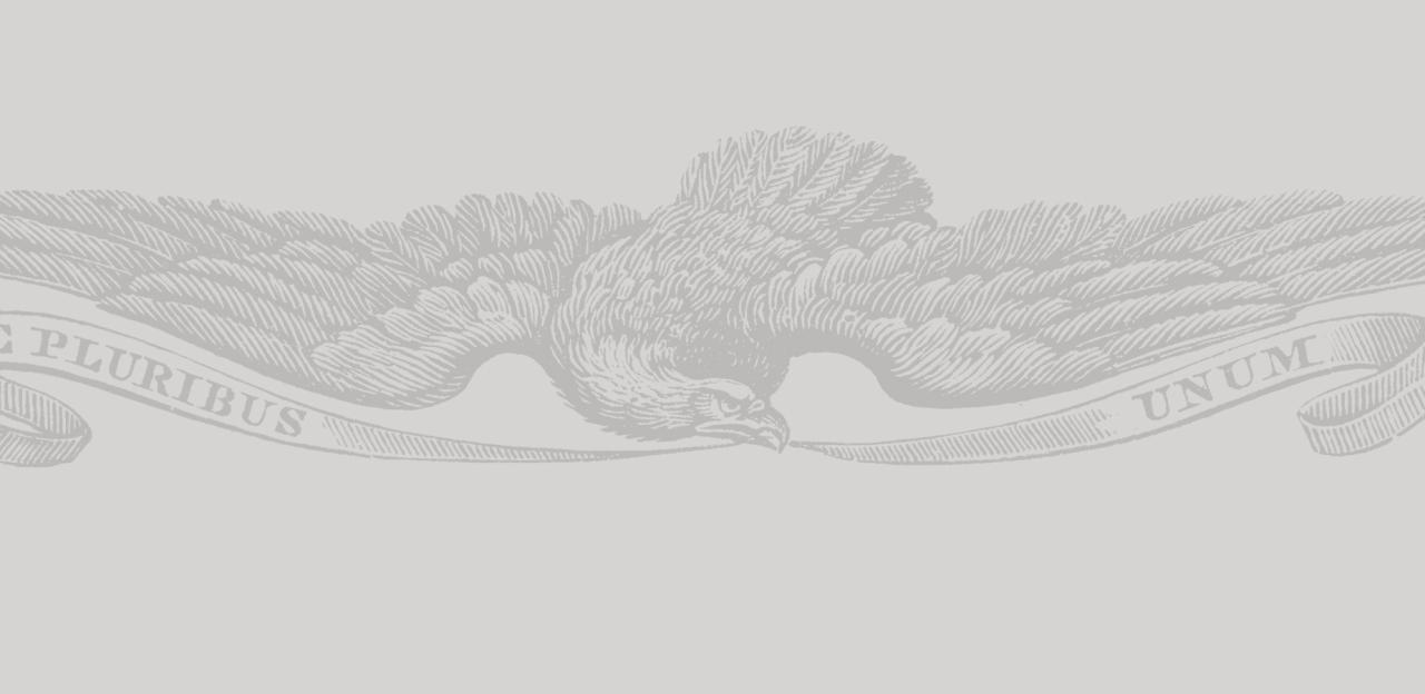 Sketch of an eagle spreading its wings with a banner in its mouth