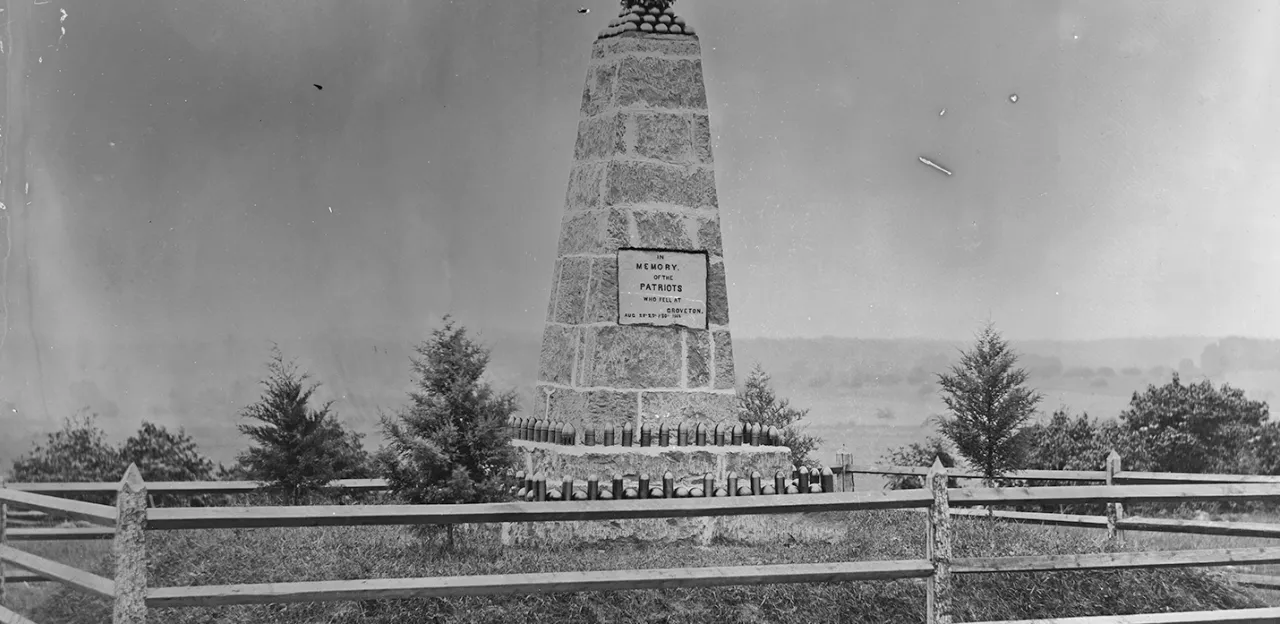 The Groveton Monument