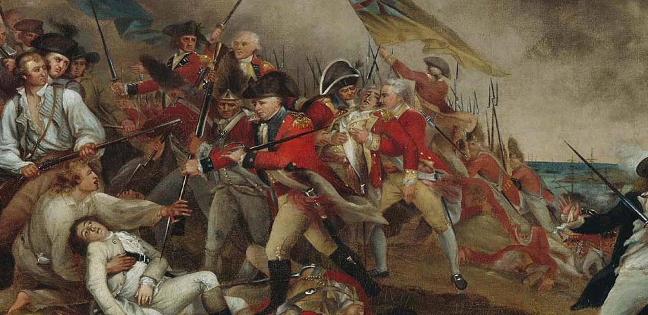 The Death of General Warren at the Battle of Bunker's Hill, 17 June, 1775