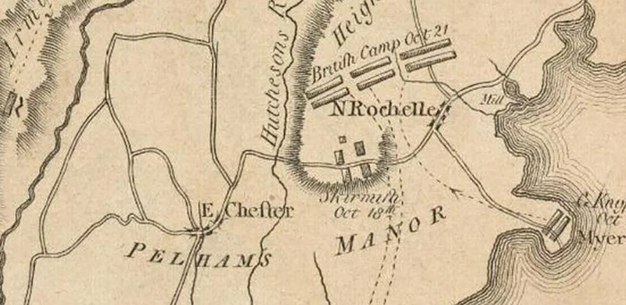This is a map detailing Pell's Point and its surrounding area. 