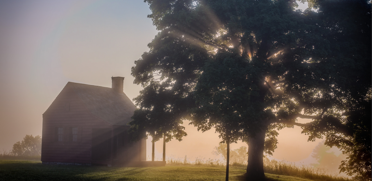 The Neilson House at Saratoga Battlefield by Samantha Decker