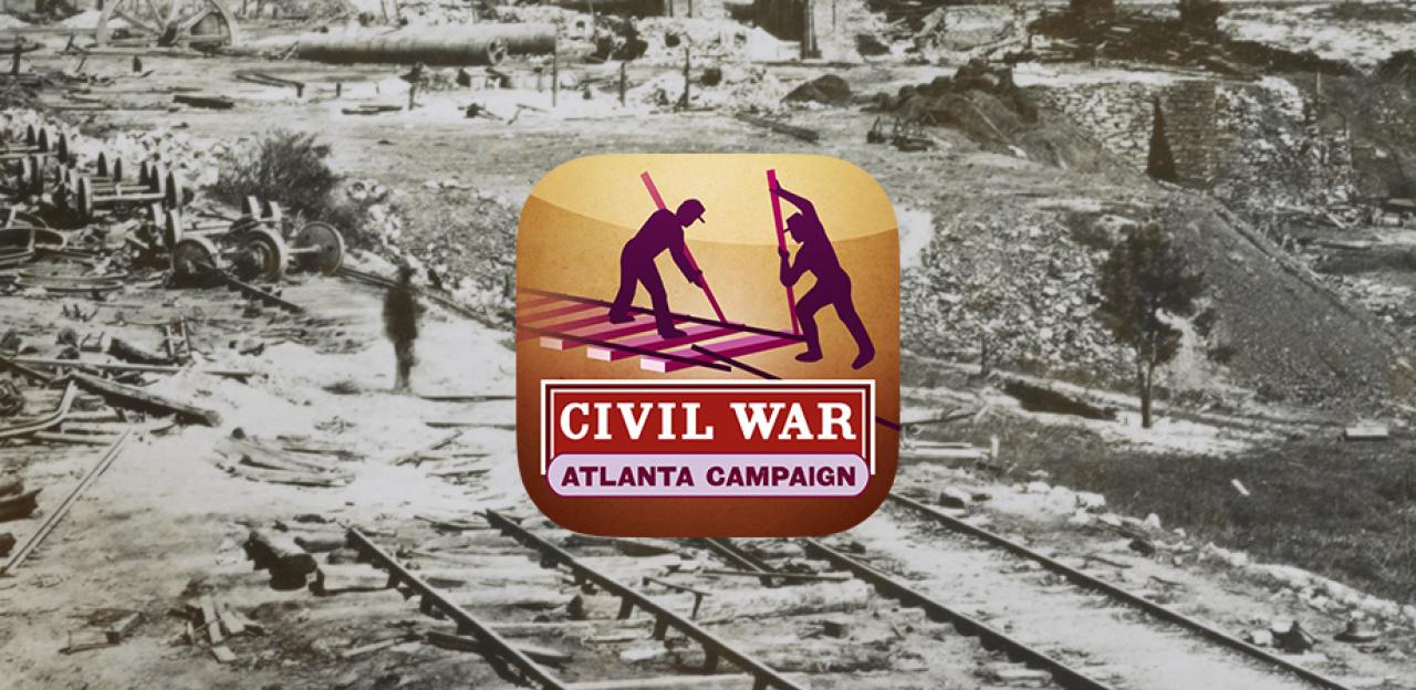 This is an image of the Atlanta Campaign Battle App Icon.