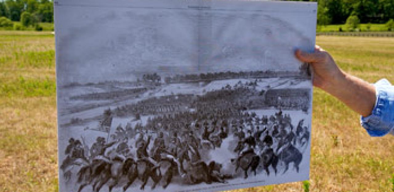 Brandy Station Battlefield - The Fight at St. James Church