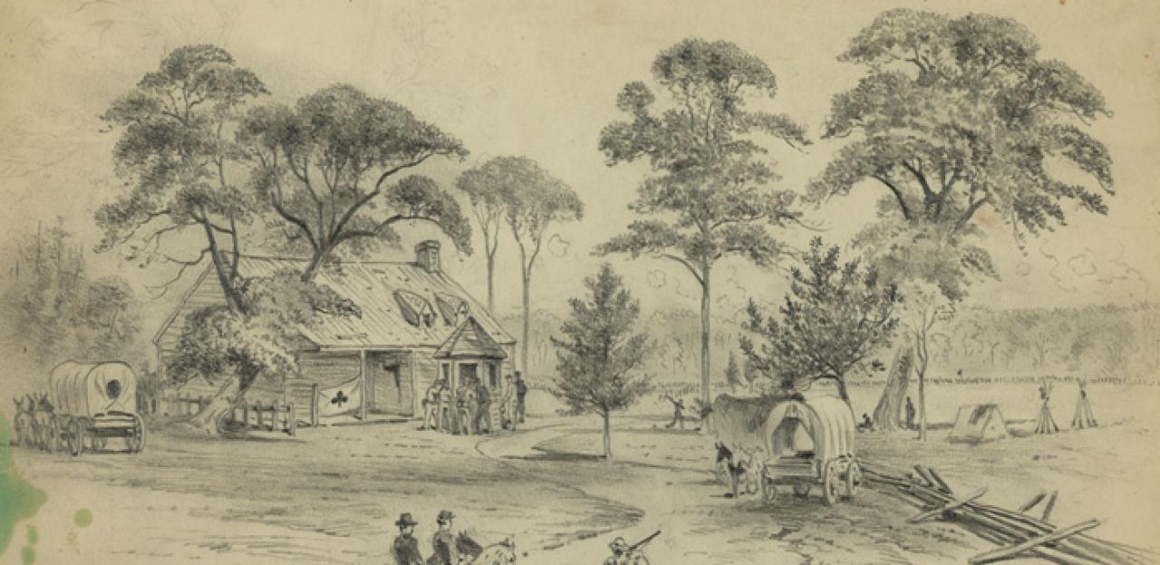 Cold Harbor Tavern Illustration
