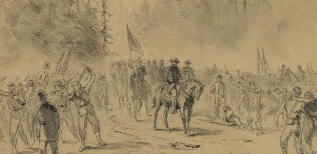 Grant's march to Spotsylvania (700)