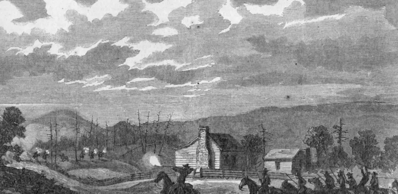 Snake Creek Gap fighting