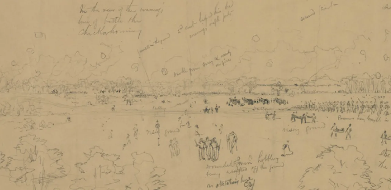 Waud Sketch