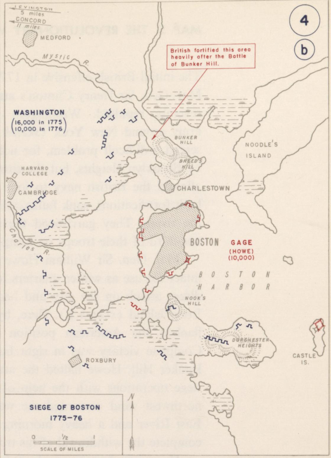 Siege Of Boston Maps American Battlefield Trust