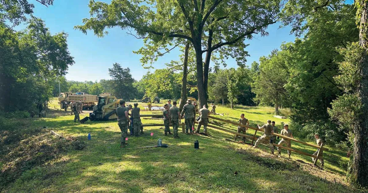 Preserving Battlefields Building Access, Preserving History with the Virginia National Guard at ...