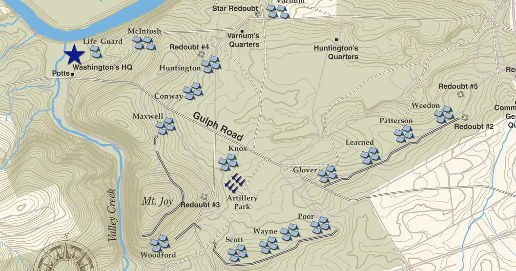 Valley Forge | Dec 19, 1777 - June 19, 1778 | American Battlefield Trust