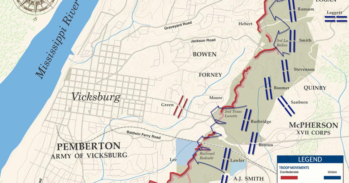 Vicksburg May 22, 1863 American Battlefield Trust