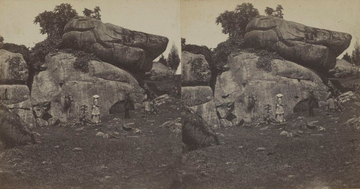 The Devil's Den and Valley of Death from Little Round Top, Gettysburg, Pa —  Calisphere